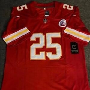 Clyde Edwards Helaire #25 Chiefs Jersey